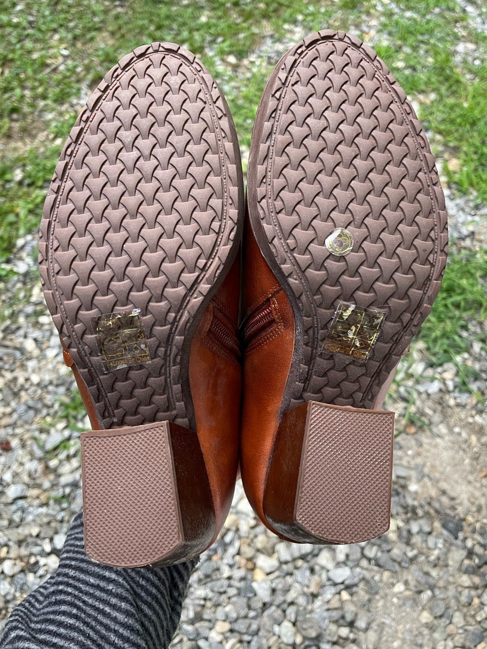 New Spring Step L’artiste Brown Leather Ankle booties Size 38 - Picture 11 of 14